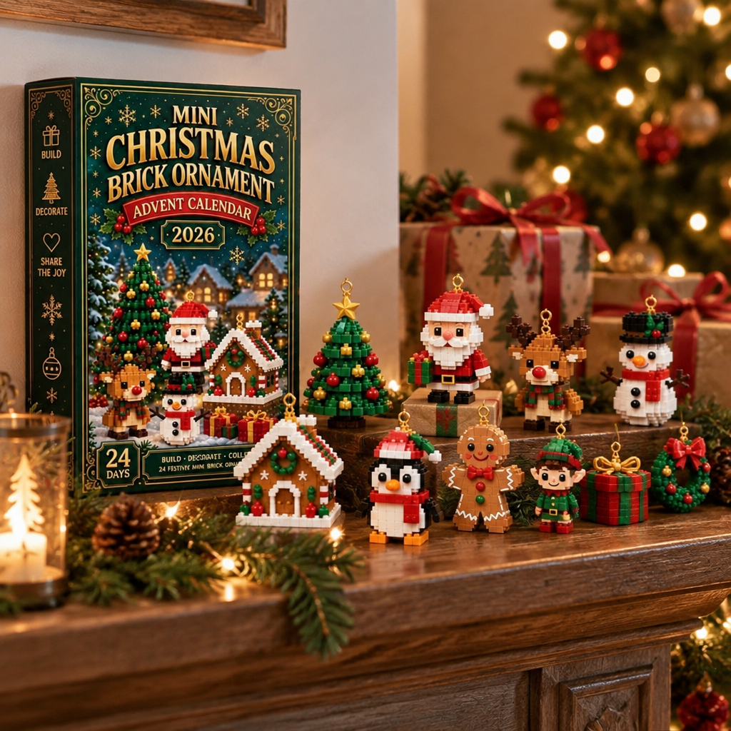 NordpolSteine Adventskalender – 24 Weihnachtsmodelle zum Bauen